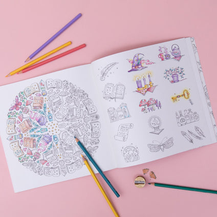 Rooms of Wonder: Step Inside This Magical Coloring Book