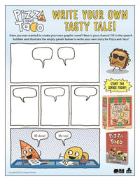 Pizza and Taco: Who's the Best?: (A Graphic Novel)