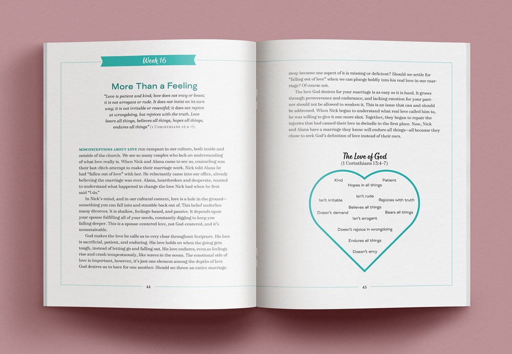 Newlywed Couple's Devotional: 52 Weeks of Everyday Scripture, Reflections, and Prayers for a God-Centered Marriage