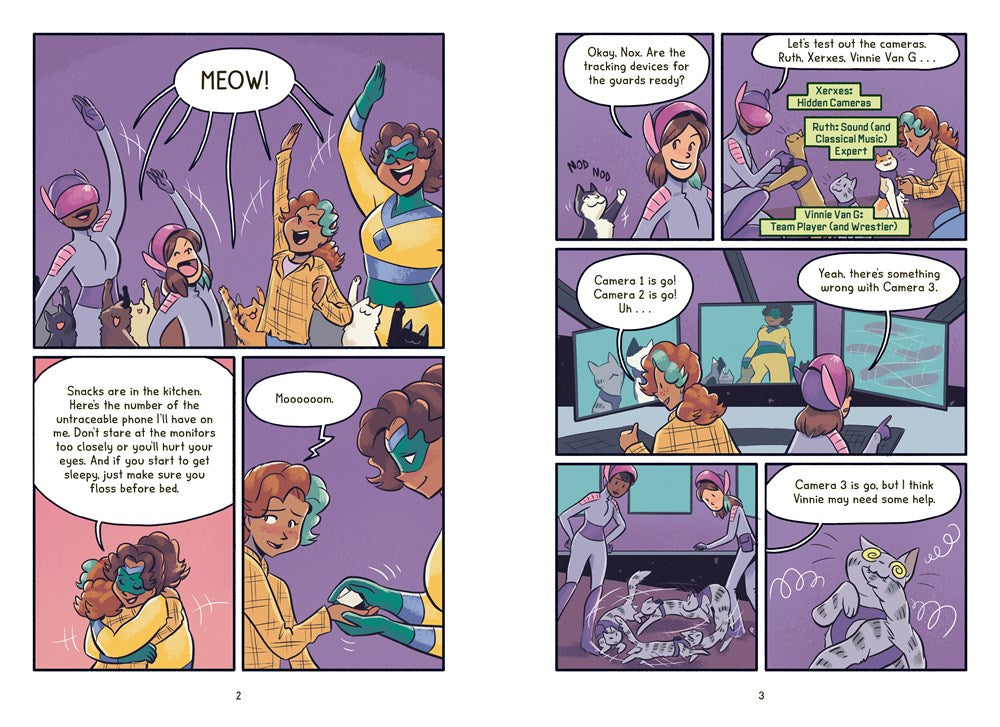 Katie the Catsitter 3: Secrets and Sidekicks: (A Graphic Novel)