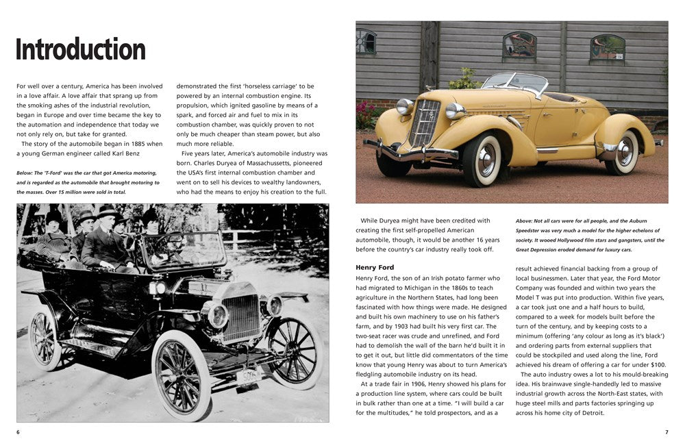 Classic American Cars: An Illustrated Guide
