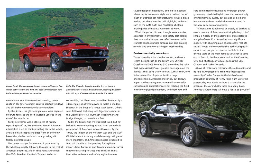 Classic American Cars: An Illustrated Guide
