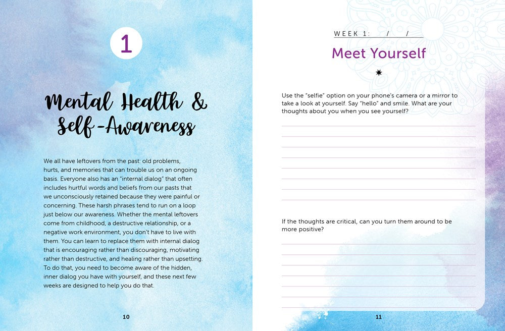 52 Weeks to Better Mental Health: A Guided Workbook for Self-Exploration and Growth (Volume 5)