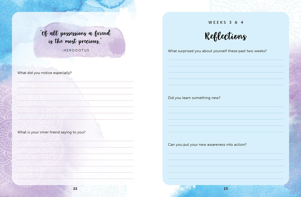 52 Weeks to Better Mental Health: A Guided Workbook for Self-Exploration and Growth (Volume 5)