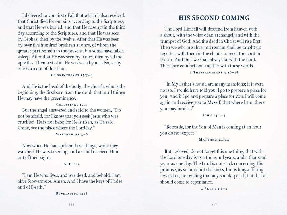 God's Promises for Graduates: Class of 2025 - Navy NKJV: New King James Version