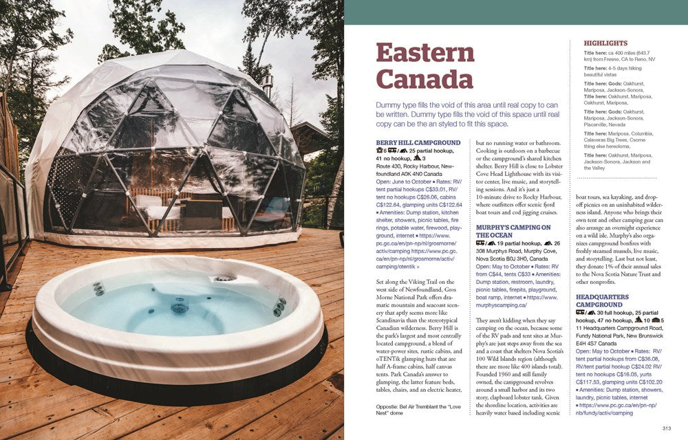 50 States, 500 Campgrounds: Where to Go, When to Go, What to See, What to Do (5,000 Ideas)