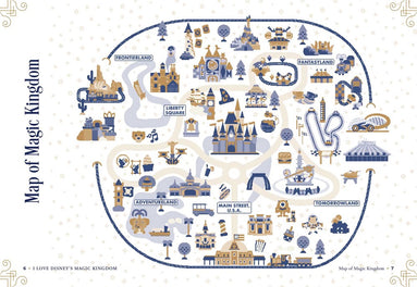 I Love Disney's Magic Kingdom: 100+ Surprising Facts, Magical Quizzes, Fan-Favorite Trivia, and More about Disney's Magic Kingdom! (I Love Disney Gift Book Series)