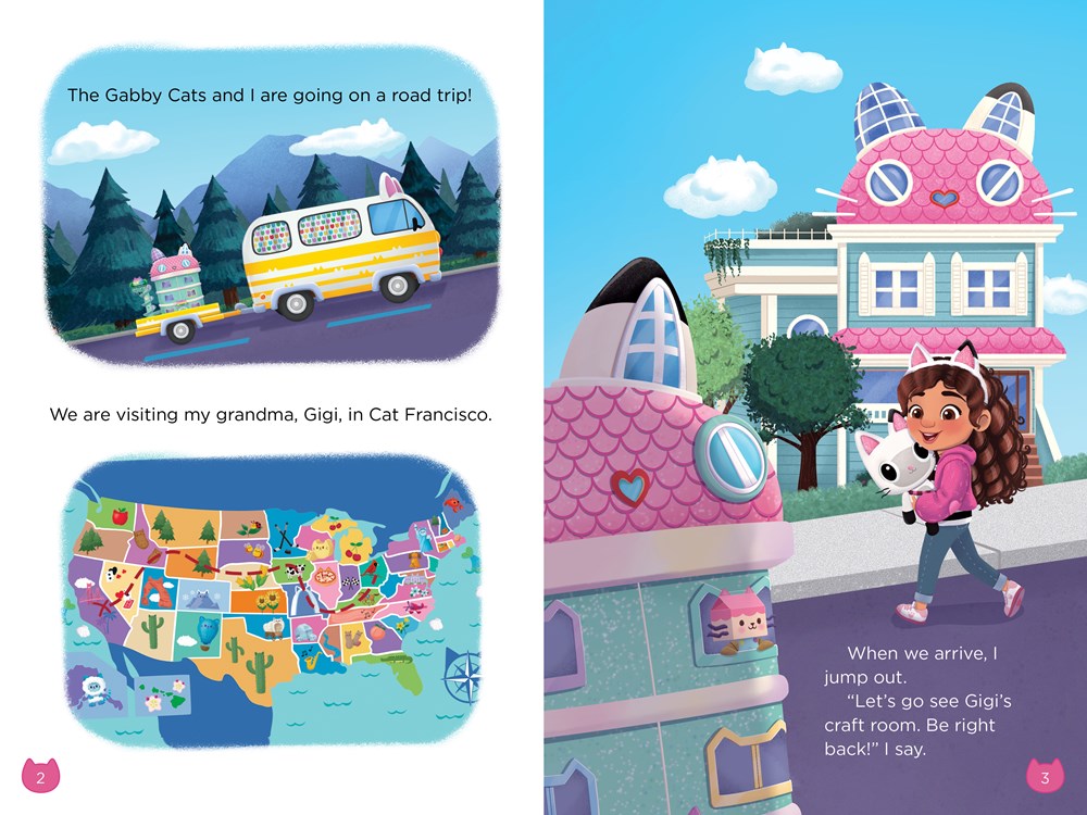 Gabby's Dollhouse: The Movie (Gabby's Dollhouse: Scholastic Level 1 Reader) (Scholastic Reader, Level 1)