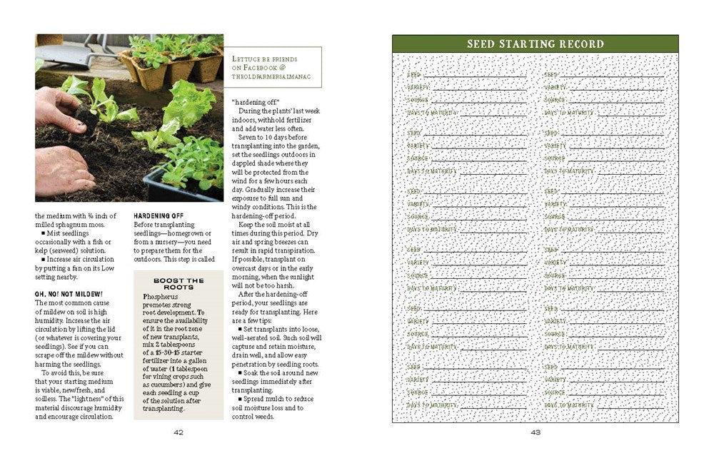 The Old Farmer's Almanac Vegetable Gardener's Handbook: Essential Step-by-Step Advice for Growing Vegetables and Achieving Success
