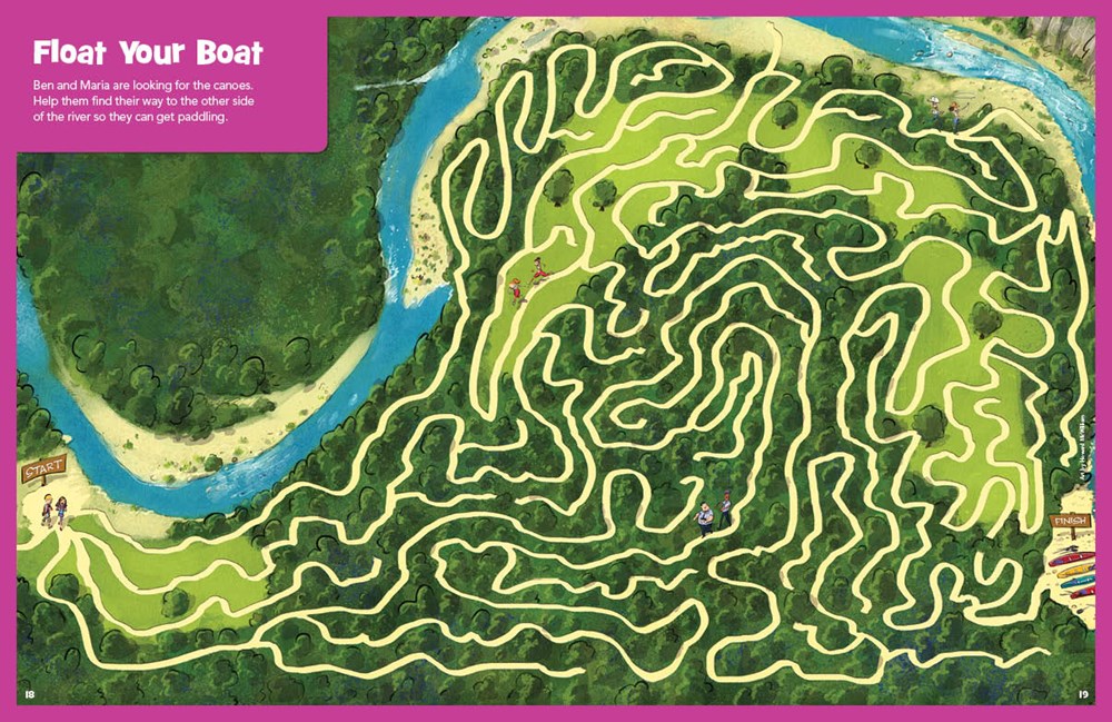 Jumbo Book of Amazing Mazes: Maze Puzzle Book for Kids Packed with Over 175 Puzzles, Code-Word Mazes, Quiz Mazes and Logic Games for Kids 6 and Up