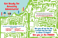 Jumbo Book of Amazing Mazes: Maze Puzzle Book for Kids Packed with Over 175 Puzzles, Code-Word Mazes, Quiz Mazes and Logic Games for Kids 6 and Up