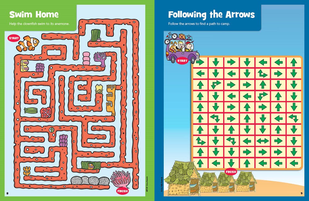 Jumbo Book of Amazing Mazes: Maze Puzzle Book for Kids Packed with Over 175 Puzzles, Code-Word Mazes, Quiz Mazes and Logic Games for Kids 6 and Up