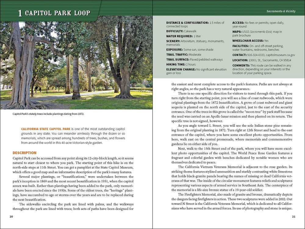 60 Hikes Within 60 Miles: Sacramento: Including Auburn, Folsom, and Davis