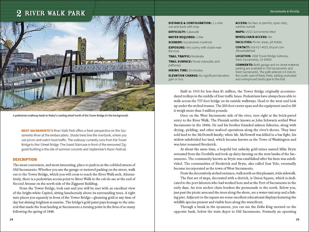 60 Hikes Within 60 Miles: Sacramento: Including Auburn, Folsom, and Davis