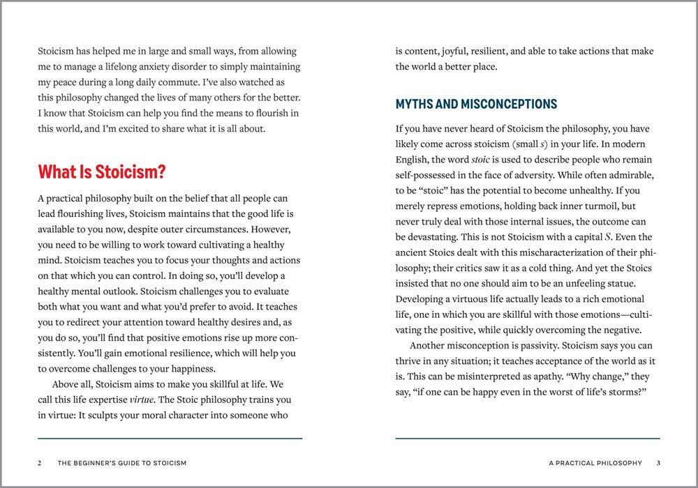 The Beginner's Guide to Stoicism: Tools for Emotional Resilience and Positivity