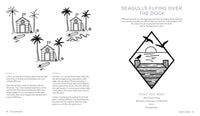 15-Minute Ink Landscapes: Simple, Striking, Soothing Lineart of Forests, Mountains, Beaches and More