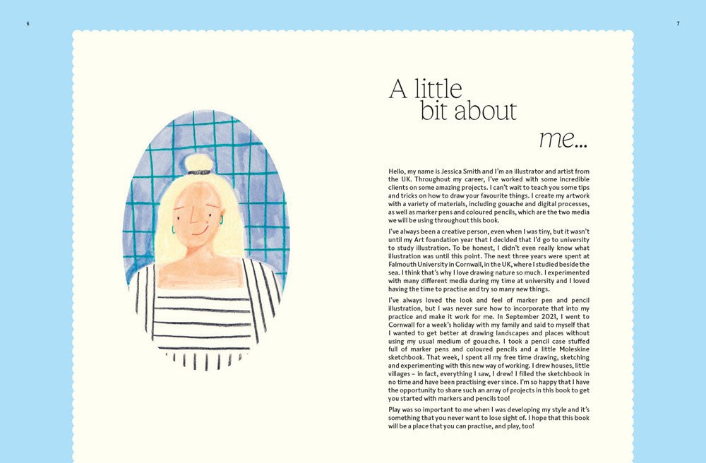 15-minute Art Drawing: Learn how to Draw, Colour and Shade