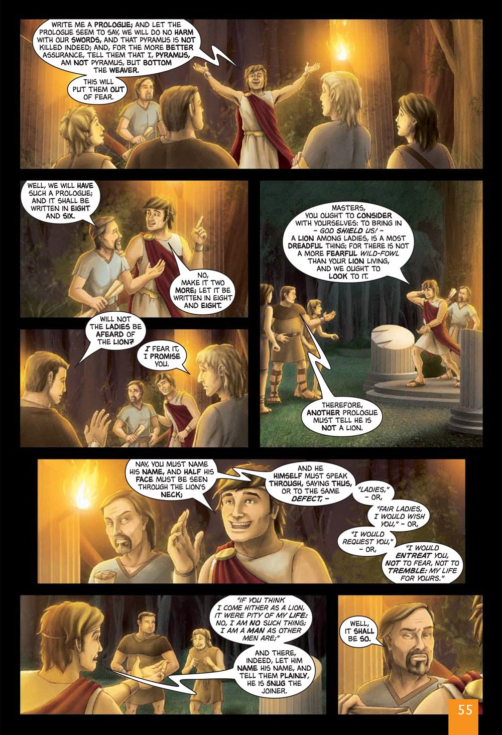 A Midsummer Night's Dream The Graphic Novel: Original Text (Classical Comics)
