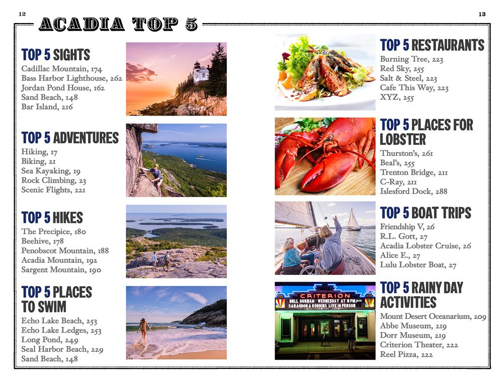Acadia: The Complete Guide: Acadia National Park & Mount Desert Island (Color Travel Guide)