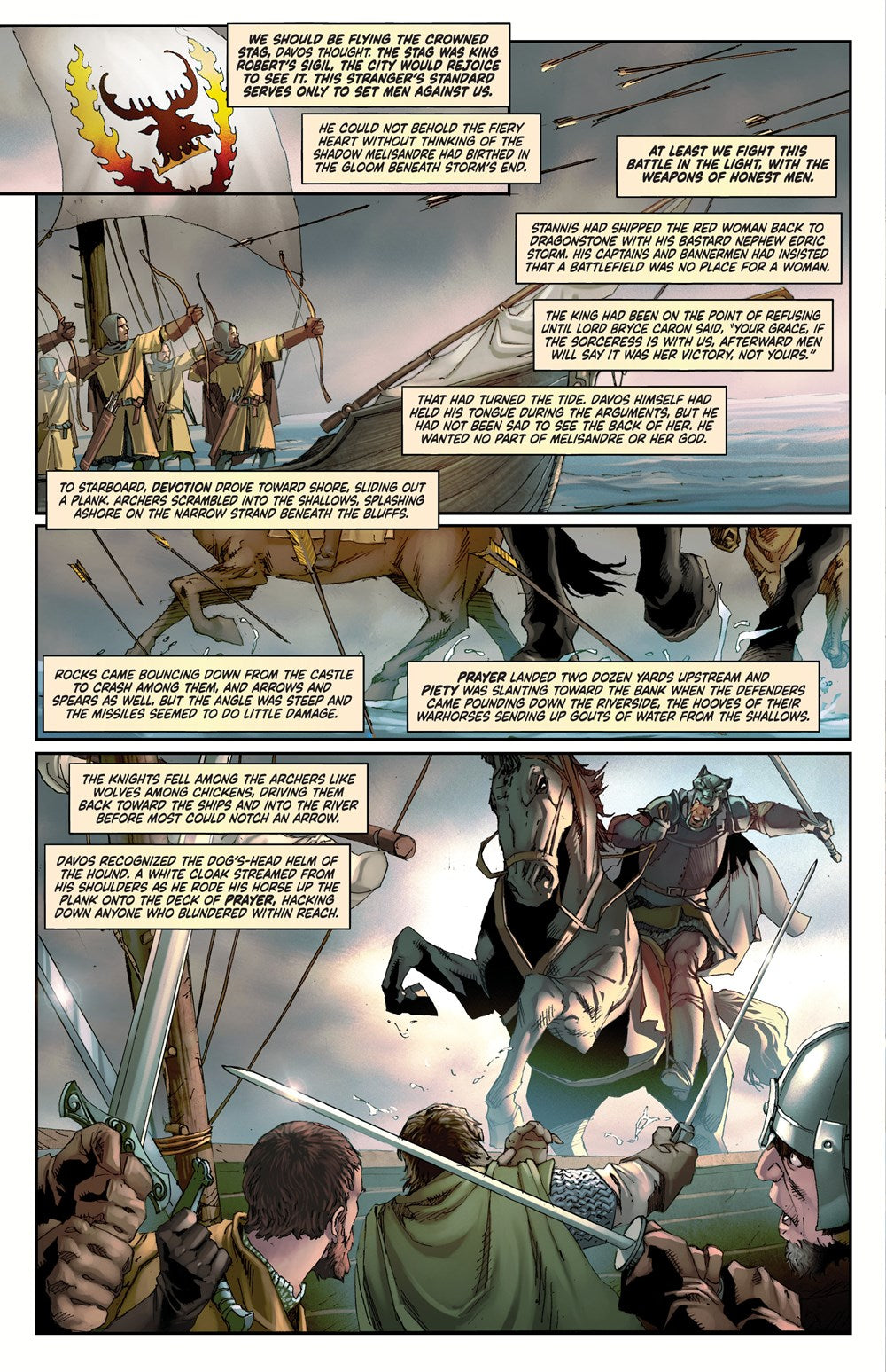 A Clash of Kings: The Graphic Novel: Volume Four (A Song of Ice and Fire Graphic Novels)