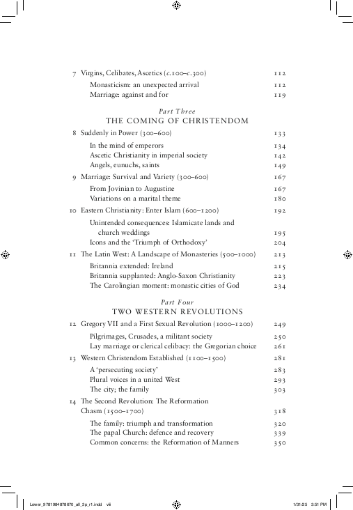 Lower than the Angels: A History of Sex and Christianity