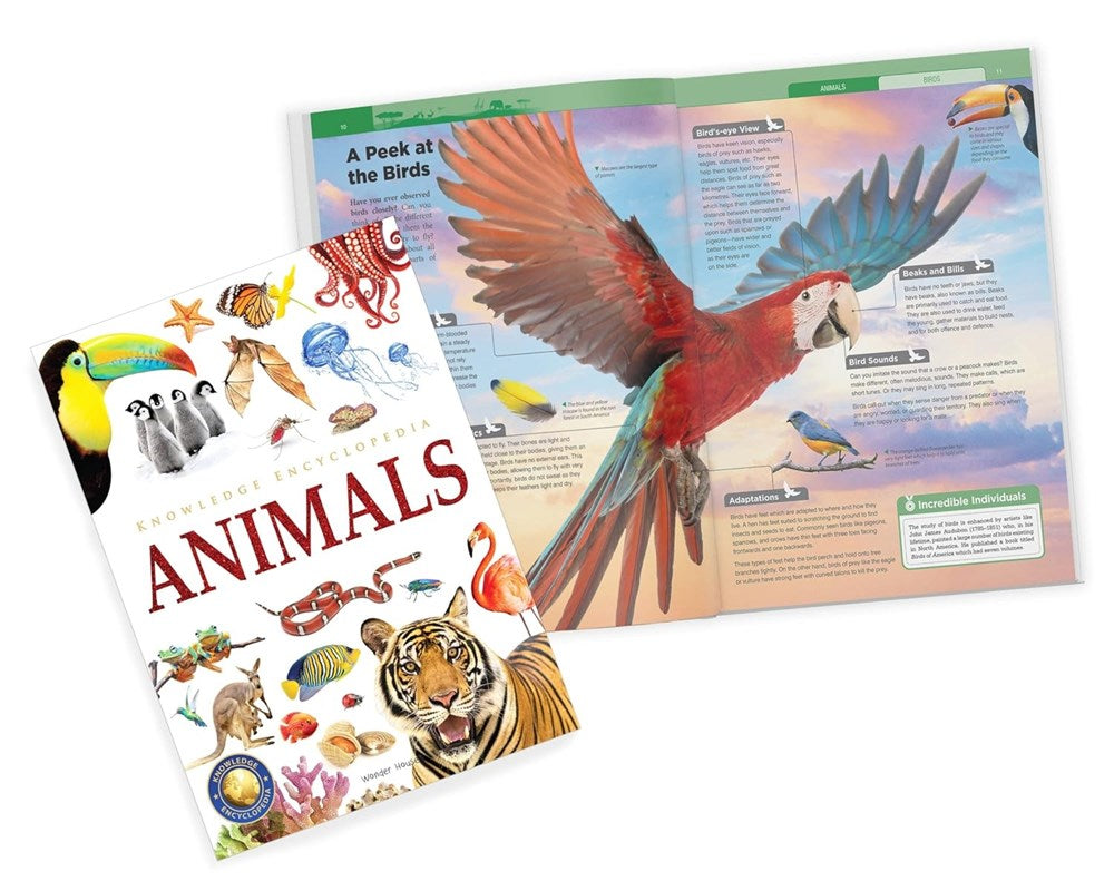 Animals: Collection of 6 Books: Knowledge Encyclopedia For Children (Box Set)