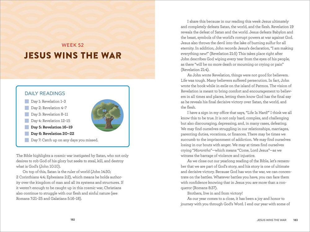 The Bible in 52 Weeks for Men: A Yearlong Bible Study